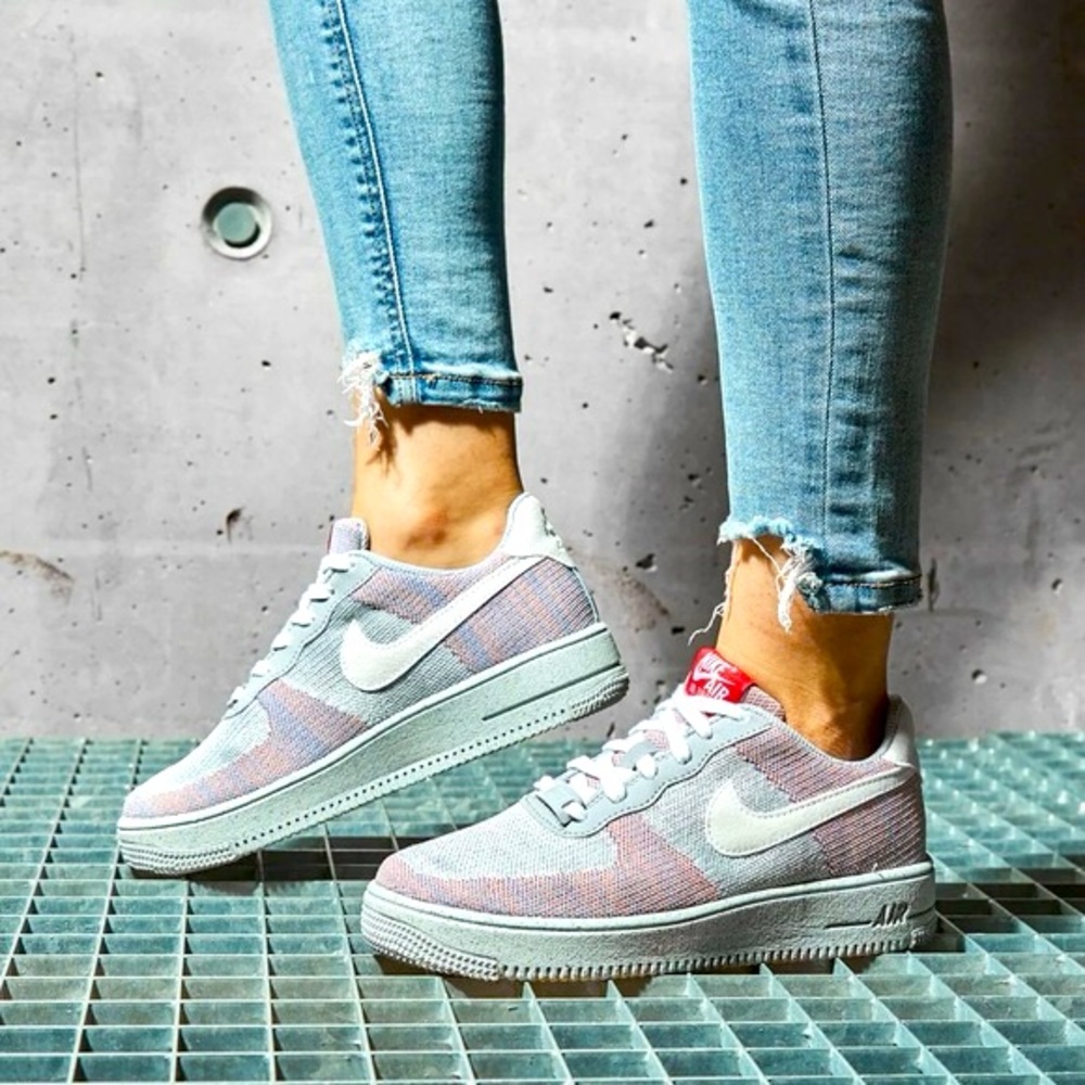 🔴NIKE AIR FORCE 1 CRATER SNEAKERS SZ Y:6 W:8